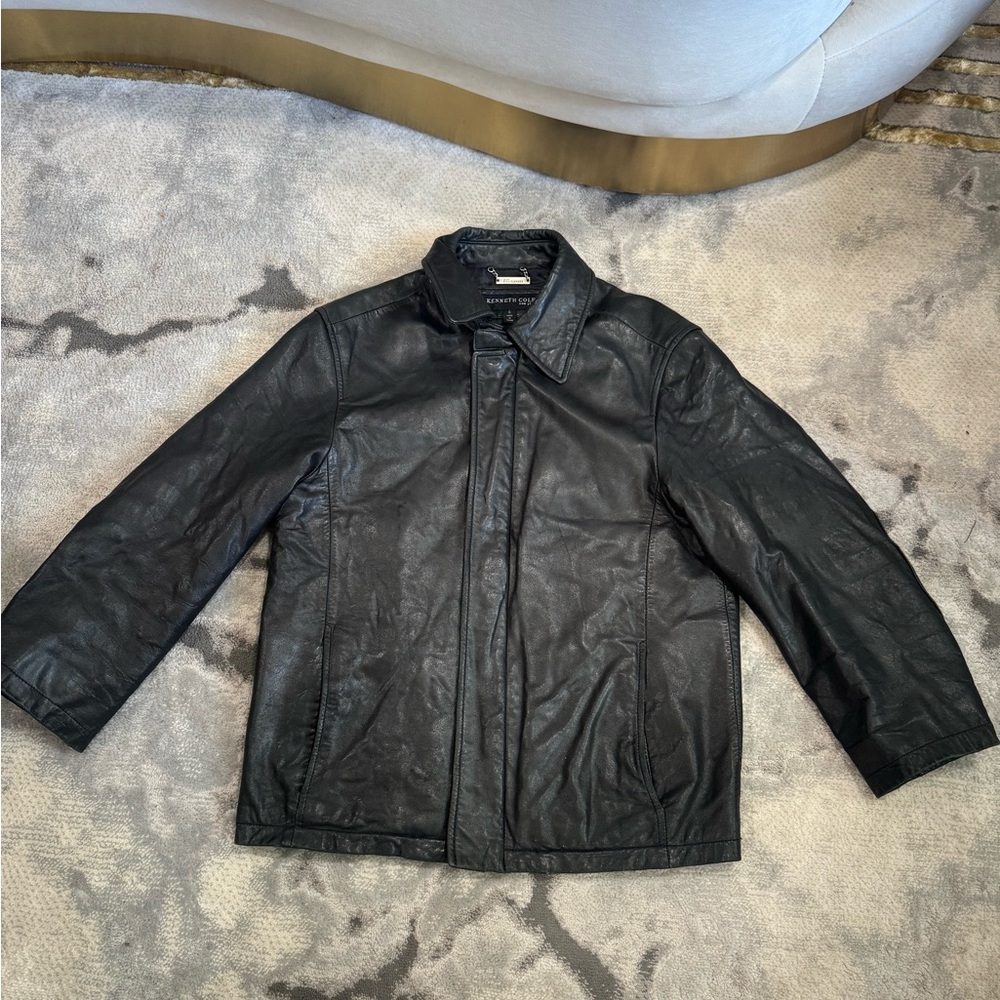 Women’s Kenneth Cole leather jacket size small